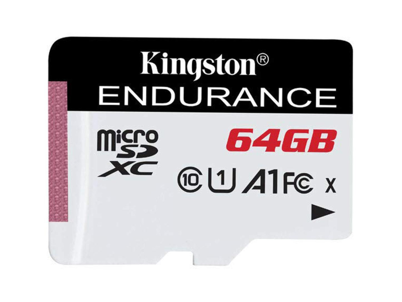 Kingston 64GB High Endurance 95/30 MB/s (odczyt/zapis)